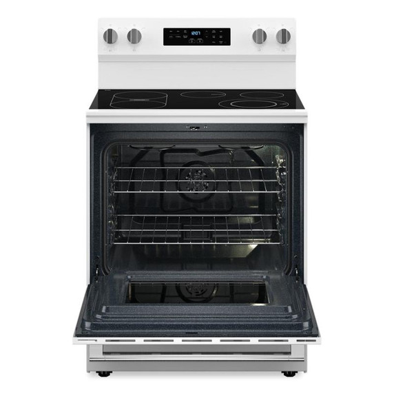 Maytag® Cuisinière électrique à convection avec friture et cuisson à air sans préchauffage - 30 po - 5,3 pi cu YMFES6030RW