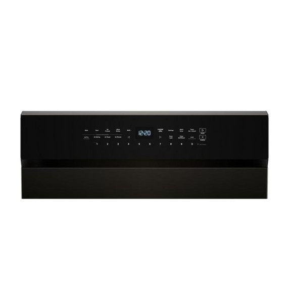 Whirlpool® Cuisinière électrique intelligente de 30 pouces avec technologie de cuisson à air, revêtement WipeClean™, auto-nettoyage/netoyage à la vapeur, préchauffage à grande vitesse et capacité de 5.3 pi cu YWFES7530RV