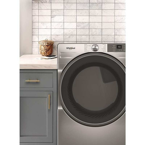 Whirlpool® Sécheuse intelligente électrique certifiée ENERGY STAR® avec option Wrinkle Shield™ de 7.4 pi cu YWED5720RR