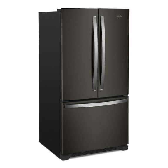 Whirlpool® Réfrigérateur à portes françaises, profondeur de comptoir et congélateur inférieur - 36po - 20picu WRFC2036RV