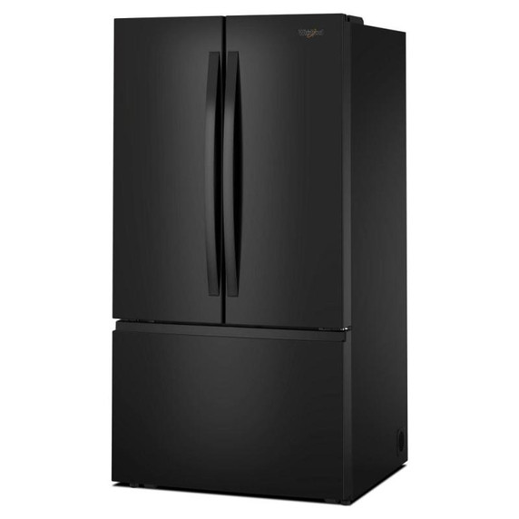 Whirlpool® Réfrigérateur à portes françaises avec distributeur d'eau interne - 36 po - 31 pi cu WRFF3336SB