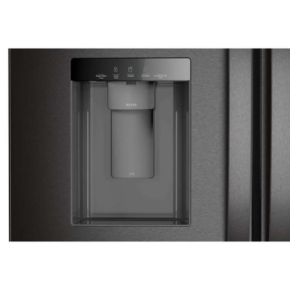 Whirlpool® Réfrigérateur à portes françaises avec distributeur d'eau et machine à glaçons dans la porte - 36 po - 30 pi cu WRFF3536SV