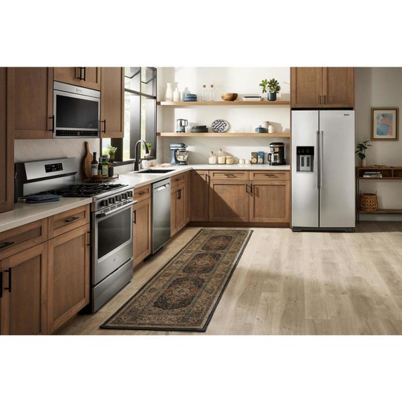 Maytag® Réfrigérateur côte à côte à profondeur de comptoir avec intérieur bleu arctique - 36 po - 20.8 pi cu MRSC6636RZ