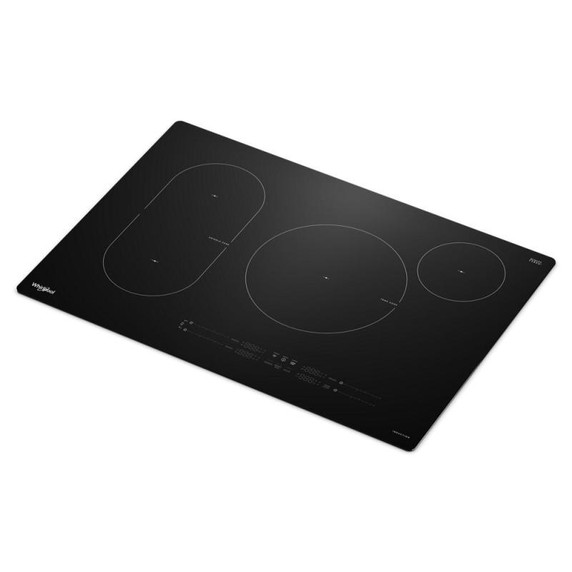 Whirlpool® Table de cuisson à induction intelligente avec technologie Temp Cook™ - 30 po WCIT7030SB
