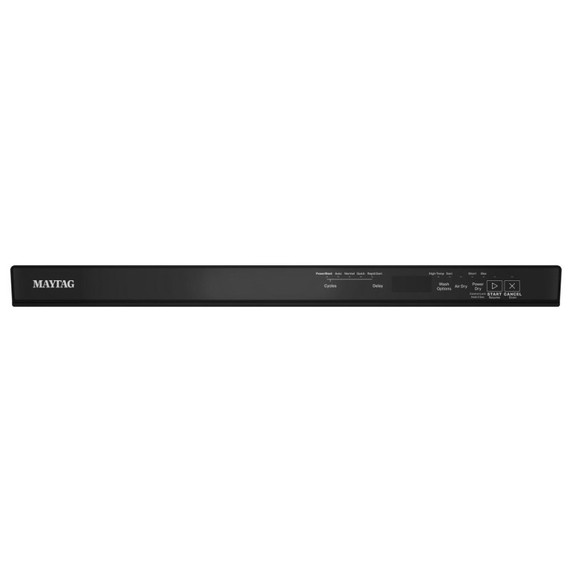 Maytag® Lave-vaisselle à commandes dissimulées avec cycle PowerBlast® et séchage intensif PowerDry de 24 po MDPS7024SB