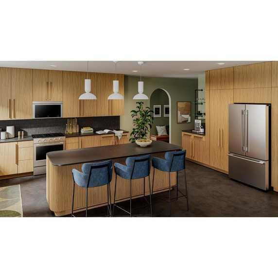 Kitchenaid® Cuisinière au gaz coulissante intelligente avec modes de cuisson à convection - 5 pi cu KSGS330SPS