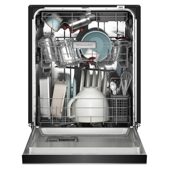 Kitchenaid® Lave-vaisselle à troisième panier avec Max Jets™ à 360 ° et système de séchage ProDry™ - 44 dBA KDFS424SJP