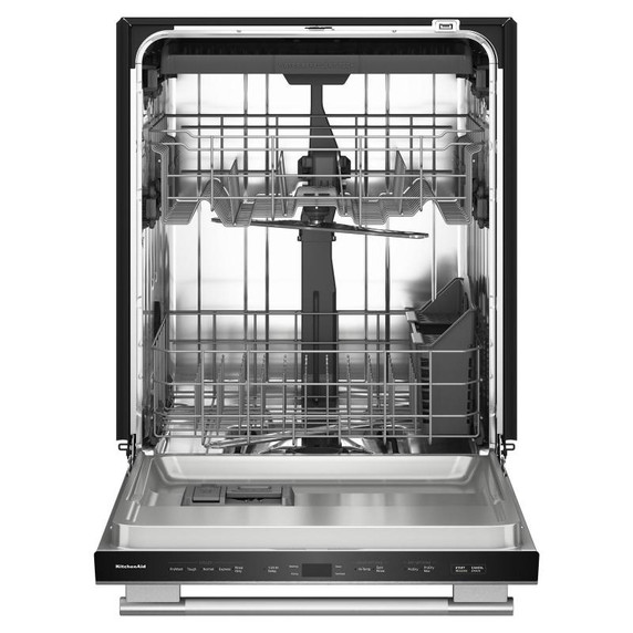 Kitchenaid® Lave-vaisselle à troisième panier à ustensiles avec plus de 30 jets de lavage à couverture totale en fini PrintShield™ - 47 dBA KDTS224SPS