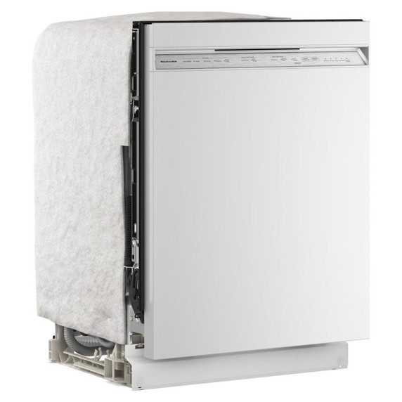 Kitchenaid® Lave-vaisselle à troisième panier à ustensiles avec plus de 30 jets de lavage à couverture totale - 47 dBA KDFS224SWH