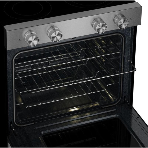 Kitchenaid® Cuisinière électrique non encastrée avec modes de cuisson à convection - 5,3 pi cu YKFES530SPS