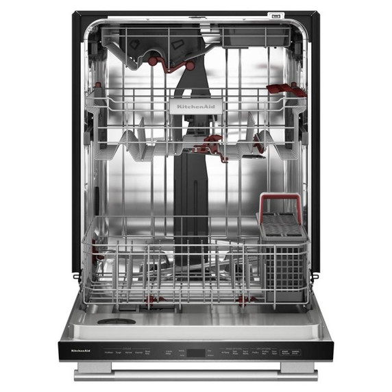 Kitchenaid® Lave-vaisselle à troisième panier avec Max Jets™ à 360° et système de séchage avancé ProDry™ - 44 dBA KDTS624SPS
