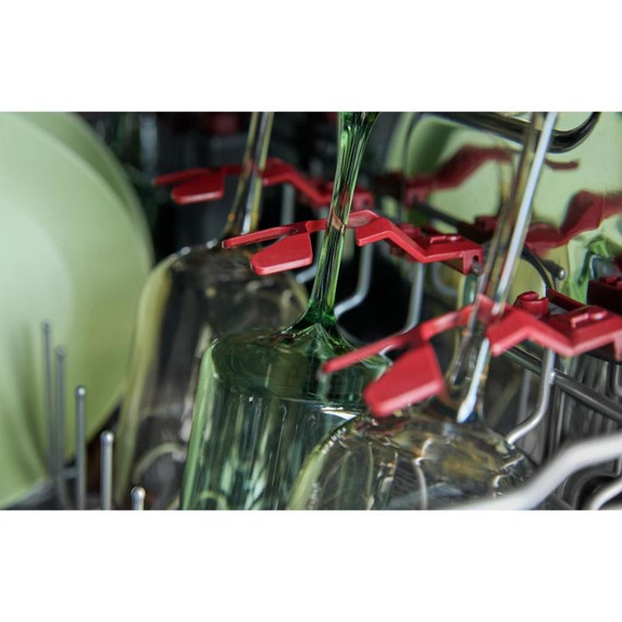 Kitchenaid® Lave-vaisselle à troisième panier avec Max Jets™ à 360° et système de séchage avancé ProDry™ et éclairage à DEL ultra vif - 44 dBA KDTS724SPS