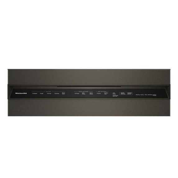 Kitchenaid® Lave-vaisselle à troisième panier avec plus de 40 jets de lavage à couverture totale - 41 dBA KDFS324SBE