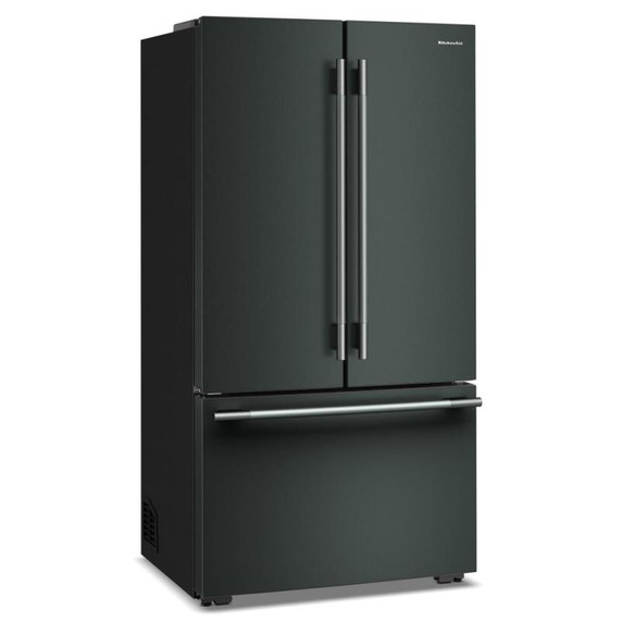 Kitchenaid® Réfrigérateur à portes françaises et profondeur de comptoir avec distributeur intérieur - 24 pi cu et 26 po KRFC236SJP