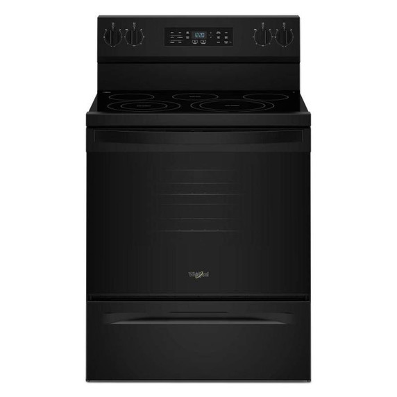 Whirlpool® Cuisinière électrique avec technologie de cuisson à air - 30 po YWFES5730SB