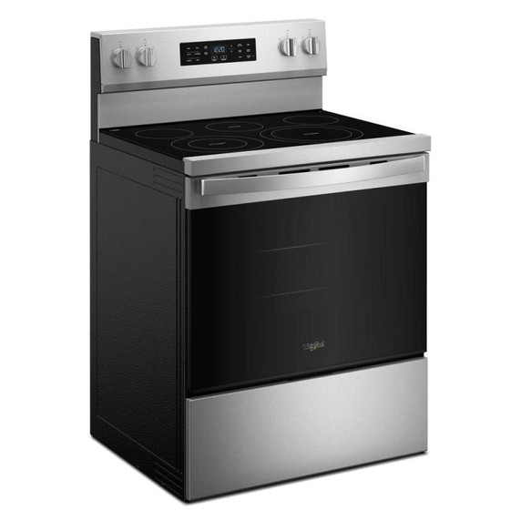 Whirlpool® Cuisinière électrique avec technologie de cuisson à air - 30 po YWFES5730SZ