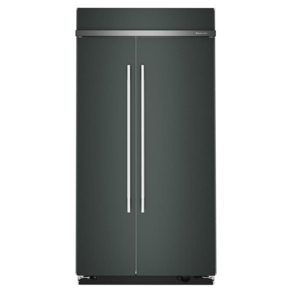 Kitchenaid® Réfrigérateur côte à côte encastré avec intérieur platine - 42 po - 25.5 pi cu KBSN742SJP
