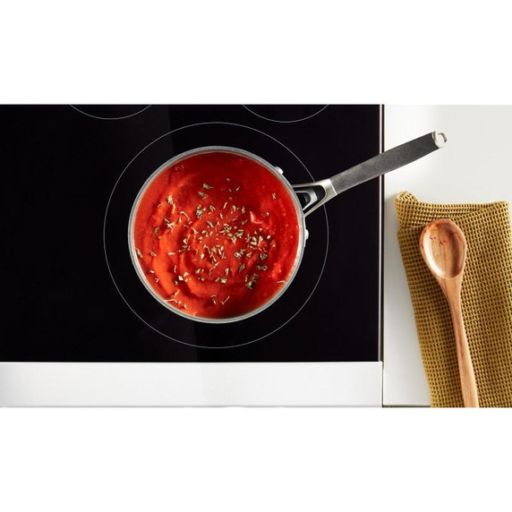 Whirlpool® Cuisinière électrique avec technologie de cuisson à air et friture à air sans préchauffage de 30 po YWFES7030SW