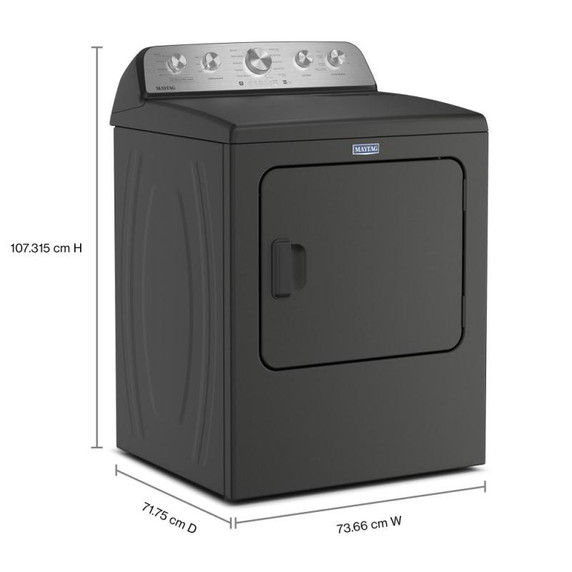 Maytag® Sécheuse électrique avec option Extra Power et cycle d’assainissement avec Oxi et option Animal Pet Pro - 7 pi cu YMED5605RU