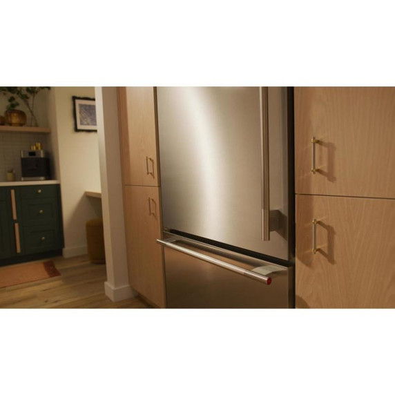 Kitchenaid® Réfrigérateur encastré à congélateur inférieur avec intérieur platine - 36 po - 20.8 pi cu KBBR336SPS
