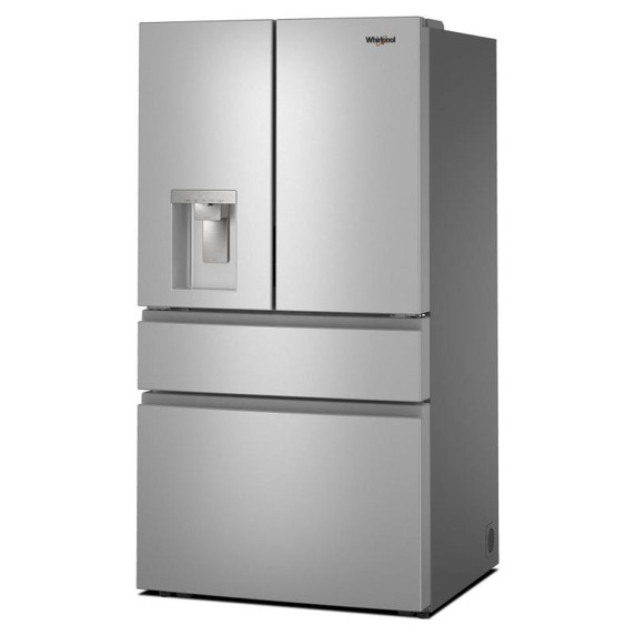 Réfrigérateur à portes françaises Whirlpool® et capacité familiale et tiroir à températures flexibles de 29 pi cu WRMF3536SZ