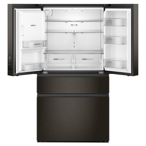 Réfrigérateur à portes françaises Whirlpool® et capacité familiale et tiroir à températures flexibles de 29 pi cu WRMF3536SV