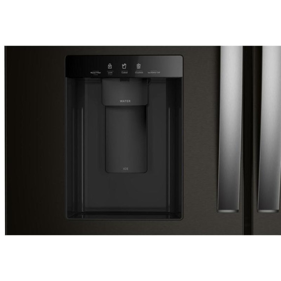 Réfrigérateur à portes françaises Whirlpool® à capacité familiale et tiroir à températures flexibles de 29 pi cu WRMF3636SV