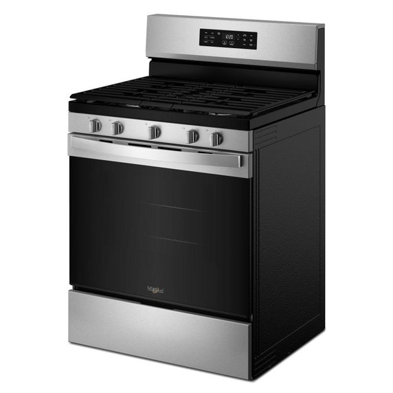Whirlpool® Cuisinière au gaz avec technologie de cuisson à air et nettoyage à la vapeur- 30 po WFGS4530SZ