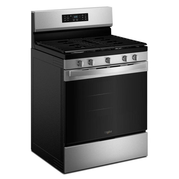 Whirlpool® Cuisinière au gaz avec technologie de cuisson à air et nettoyage à la vapeur- 30 po WFGS4530SZ