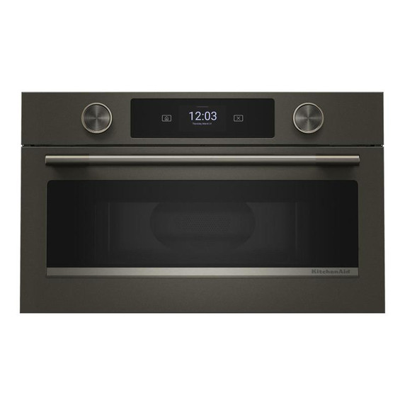 Kitchenaid® Four à micro-ondes encastré avec cuisson rapide avec friture à air de 30 po KMBS730SBE