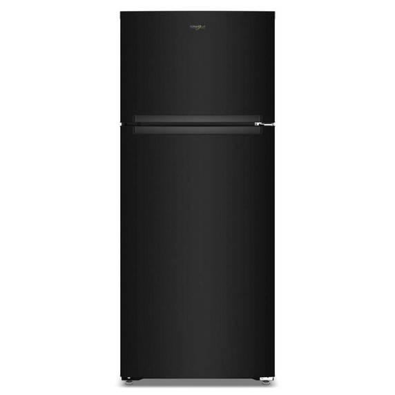 Réfrigérateur à congélateur supérieur Whirlpool® avec refroidissement à couverture totale - 18 pi cu et 28 po WRTX5118TB