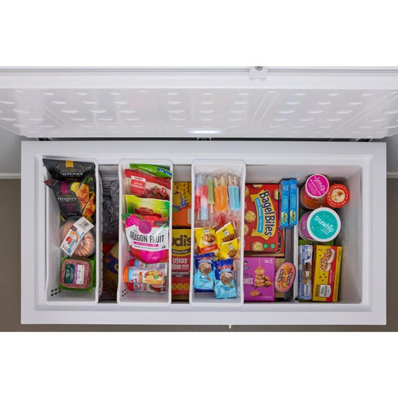 Congélateur horizontal Whirlpool® convertible avec 3 paniers de rangement - 16 pi cu WZCC5516TW