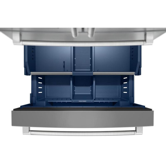 Réfrigérateur Maytag® à portes françaises et congélateur inférieur de très grande capacité avec machine à glaçons dans la porte In-Door-Ice® - 29 pi cu MRMF5436TZ