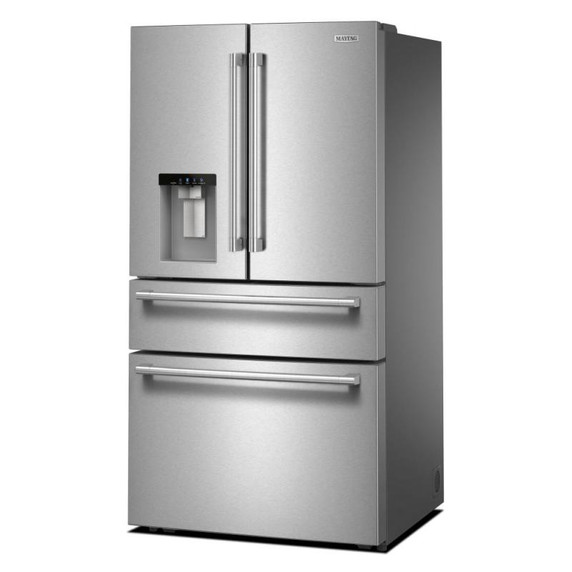 Réfrigérateur Maytag® à portes françaises et congélateur inférieur de très grande capacité avec machine à glaçons dans la porte In-Door-Ice® - 29 pi cu MRMF5436TZ