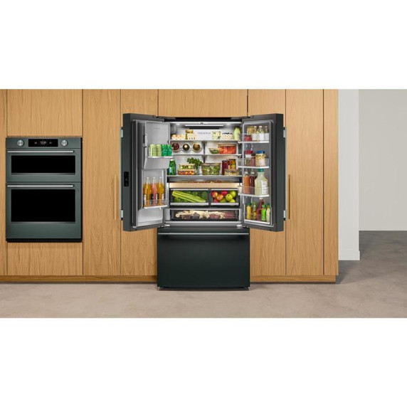 Kitchenaid® Réfrigérateur à portes françaises à profondeur standard avec remplissage intelligent KRFC536SPS