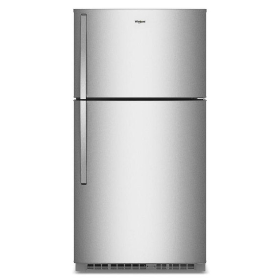 Réfrigérateur à congélateur supérieur Whirlpool® avec refroidissement à couverture totale - 21 pi cu et 33 po WRTX7421TZ