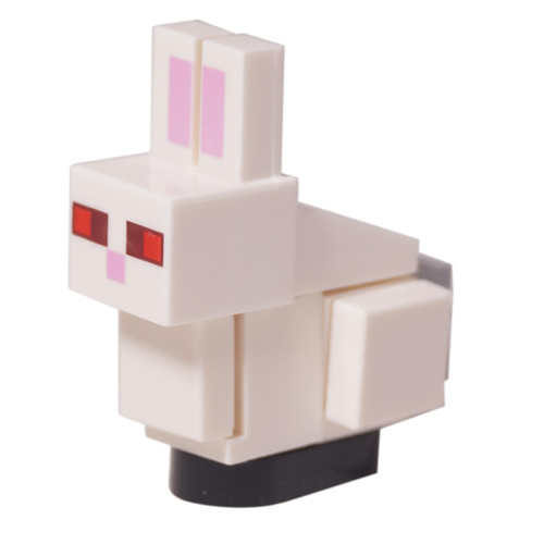 Minecraft konijn wit met rode ogen (Killer Bunny)