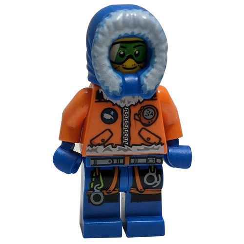 Arctic Explorer Male with Green Goggles