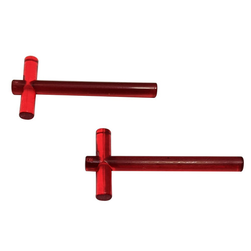 Bar 4L / 2L Gekruist (Lichtzwaard Blade) trans red