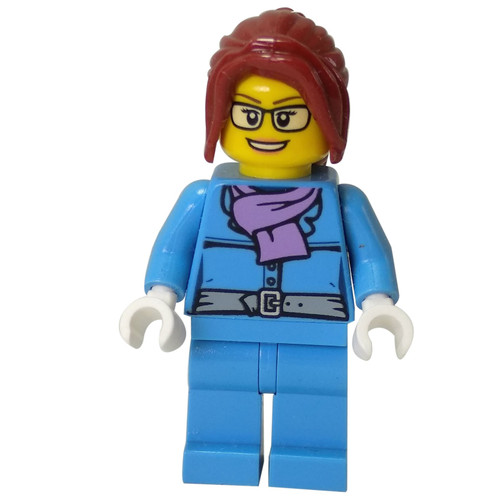 Wintervakantieganger - LEGO City Minifigure