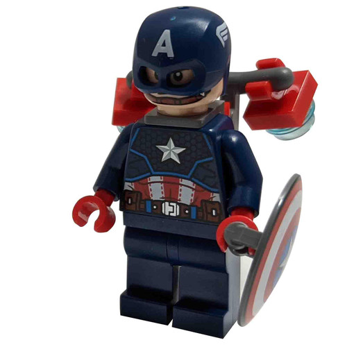  Captain America en zijn Jet Pack - sh818 met schild
