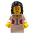 Kingdoms - Princess, Black Hair (9349) - Lego Minifigure