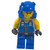 Power Miner - oranje litteken helm - LEGO minifiguur