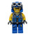 Power Miner - Rex, bril LEGO Minifiguuur