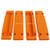 Technic, Paneel plaat 3 x 11 x 1 oranje