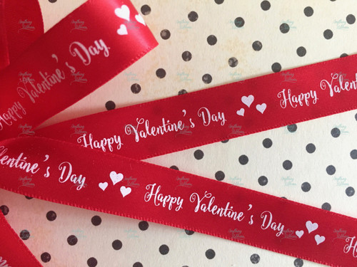 Happy Valentine's Day 5/8 inch occasion ribbon