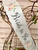 Bride to Be sash with blush floral motif