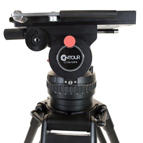 Contour CT195K Fluid Video Head Tripod Kit
