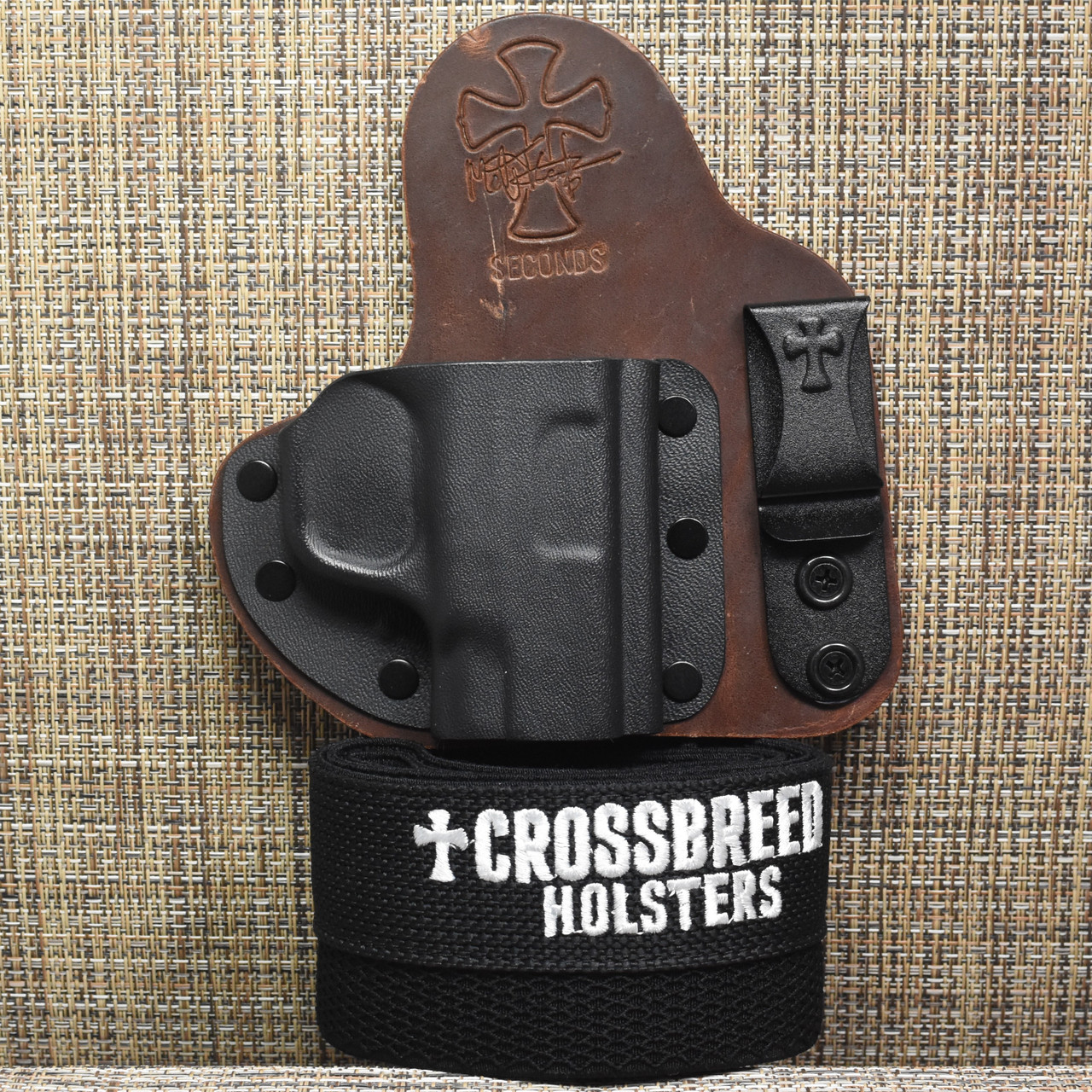 Holster Belly Band pour transport dissimulé, Compatible avec Gun Smith et  Wesson Bodyguard, Shield, Glock , P238, Ruger LCP et armes de taille  similaire