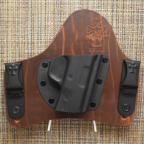 22303 CrossBreed® SuperTuck . SMITH & WESSON SHIELD EZ 380 . Right Hand . Founders Leather